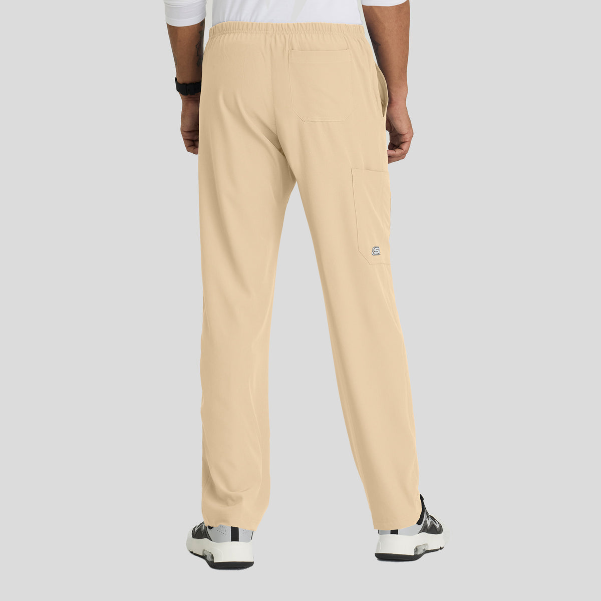Men's Structure 4-Pockets Zip-Fly Scrub Pant | Khaki