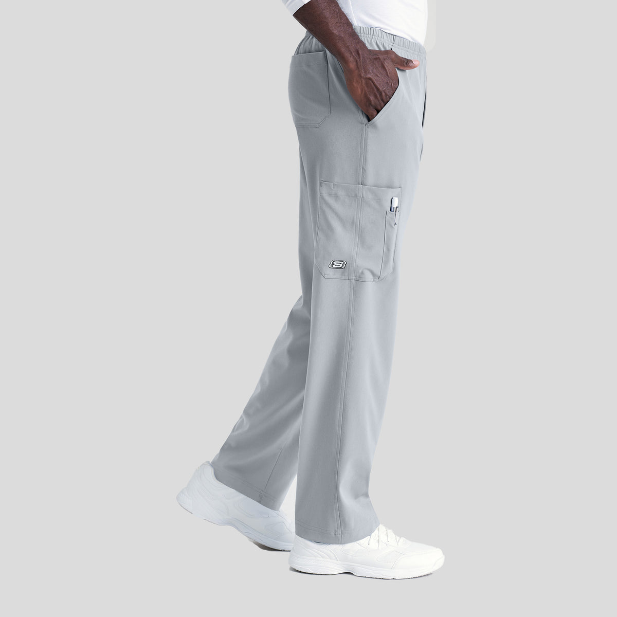 Men's Structure 4-Pockets Zip-Fly Scrub Pant | Moonstruck