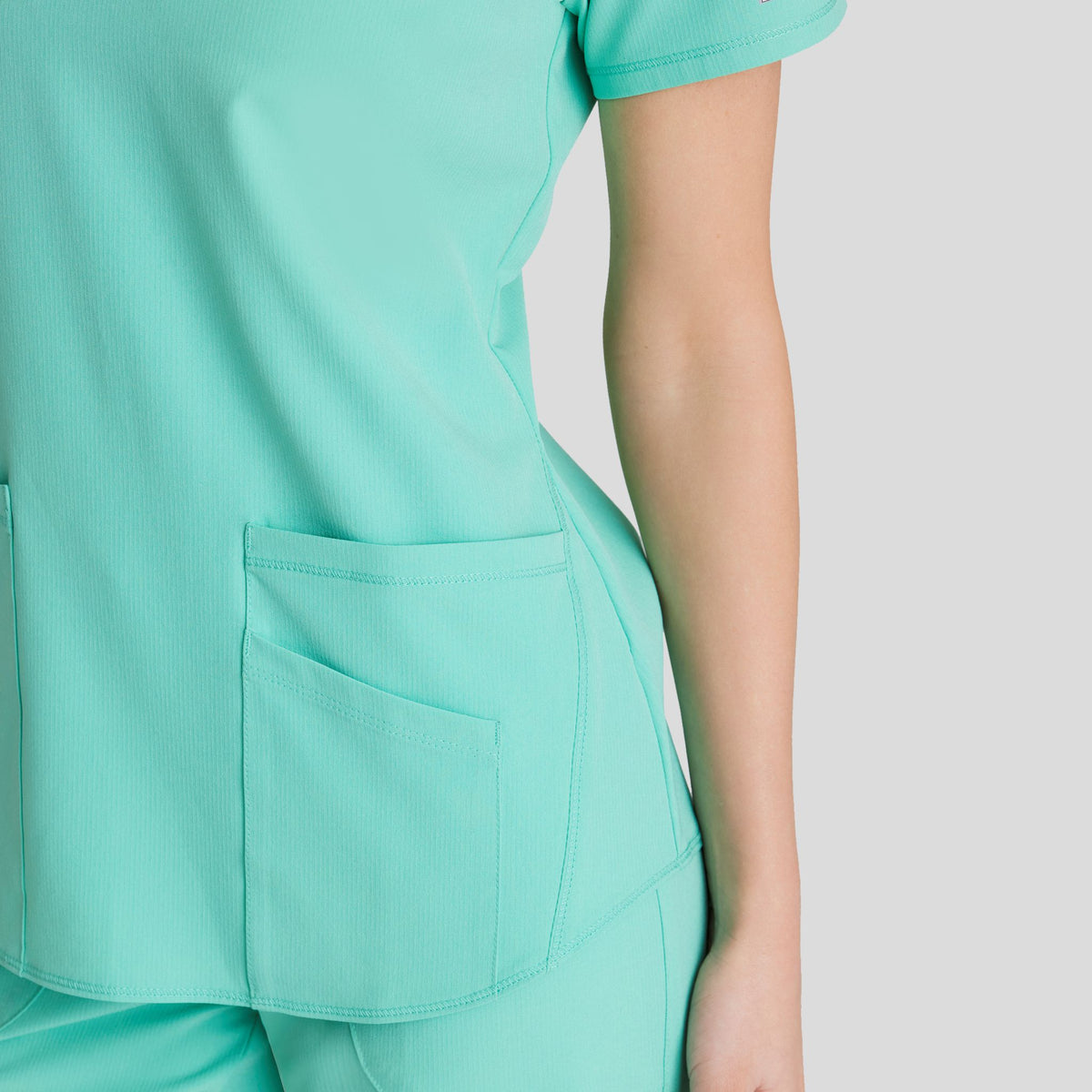 Breeze Scrub Top | Light Jade