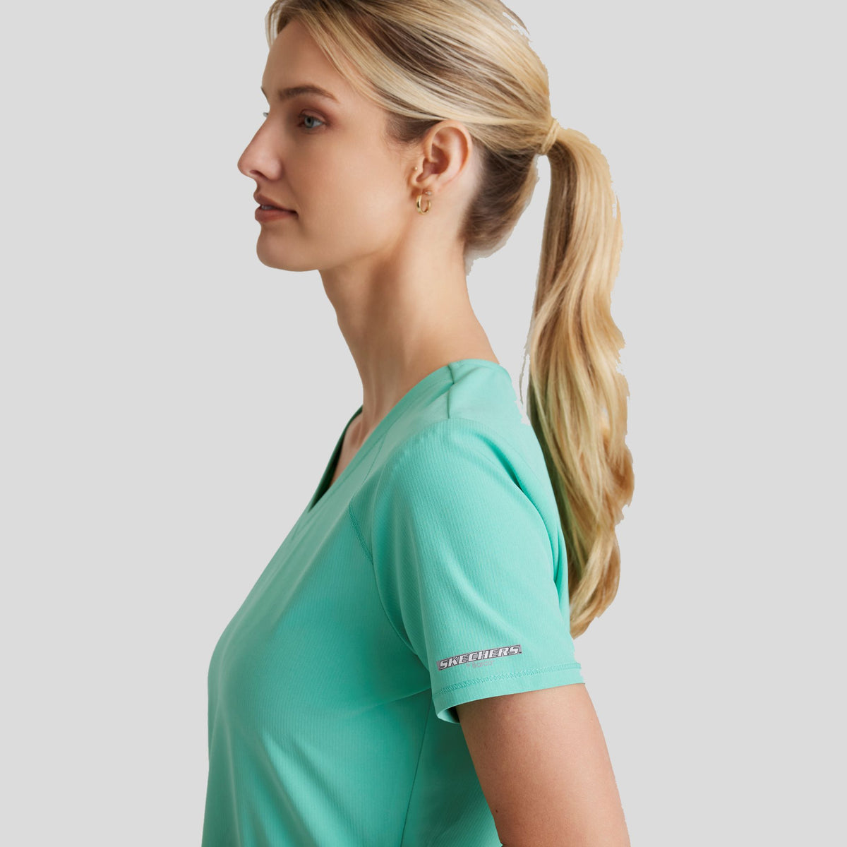 Breeze Scrub Top | Light Jade