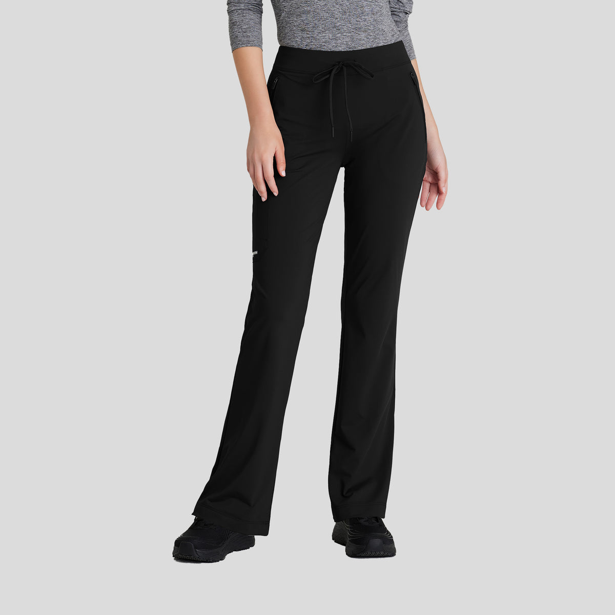 Glide 4-Pocket Fit and Flare Pant | Black