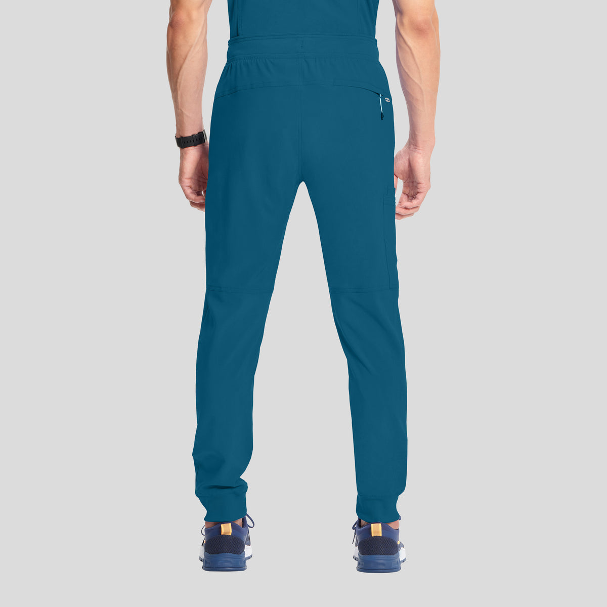 Infinity Men's Drawstring Jogger Scrub Pant | Caribbean