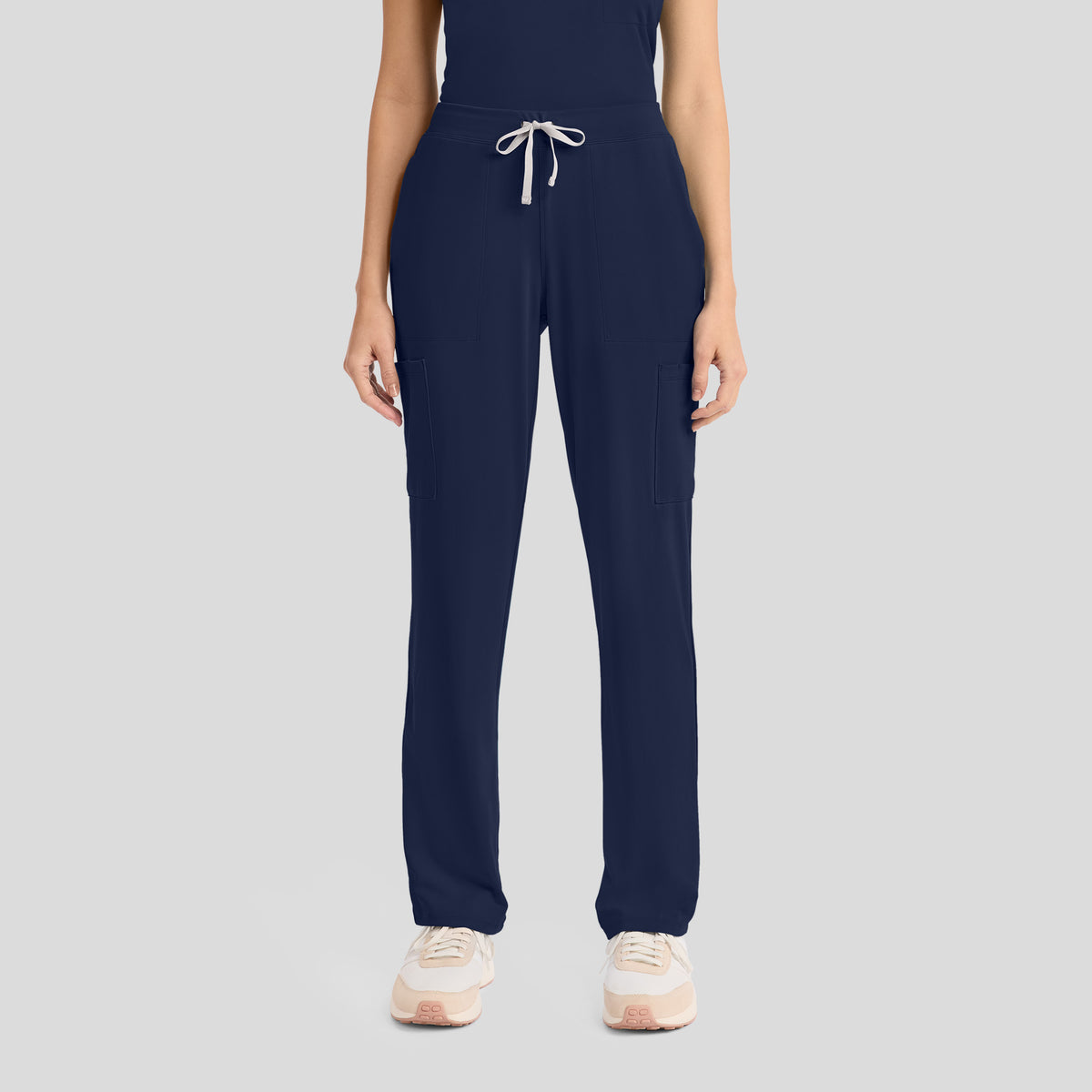 Achieve Pull-On Straight Leg Scrub Pant | Navy
