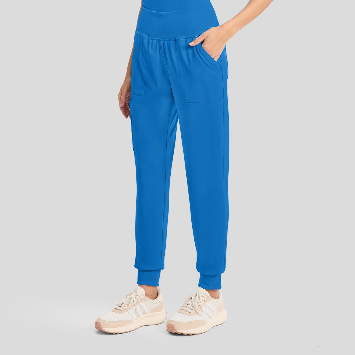 Achieve Pull-On Jogger Scrub Pant | True Blue