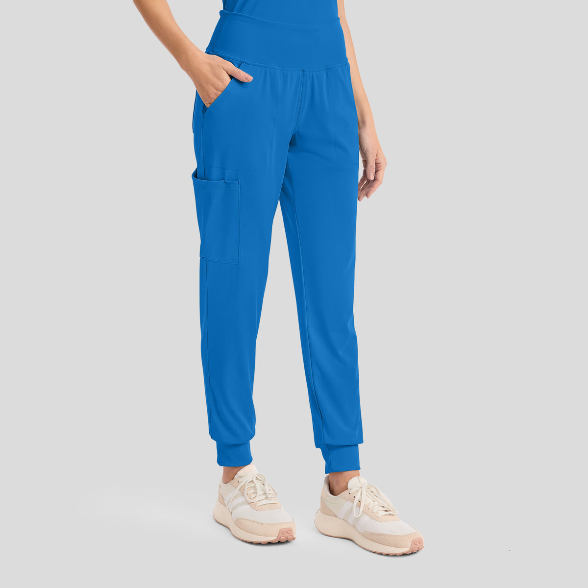 Achieve Pull-On Jogger Scrub Pant | True Blue
