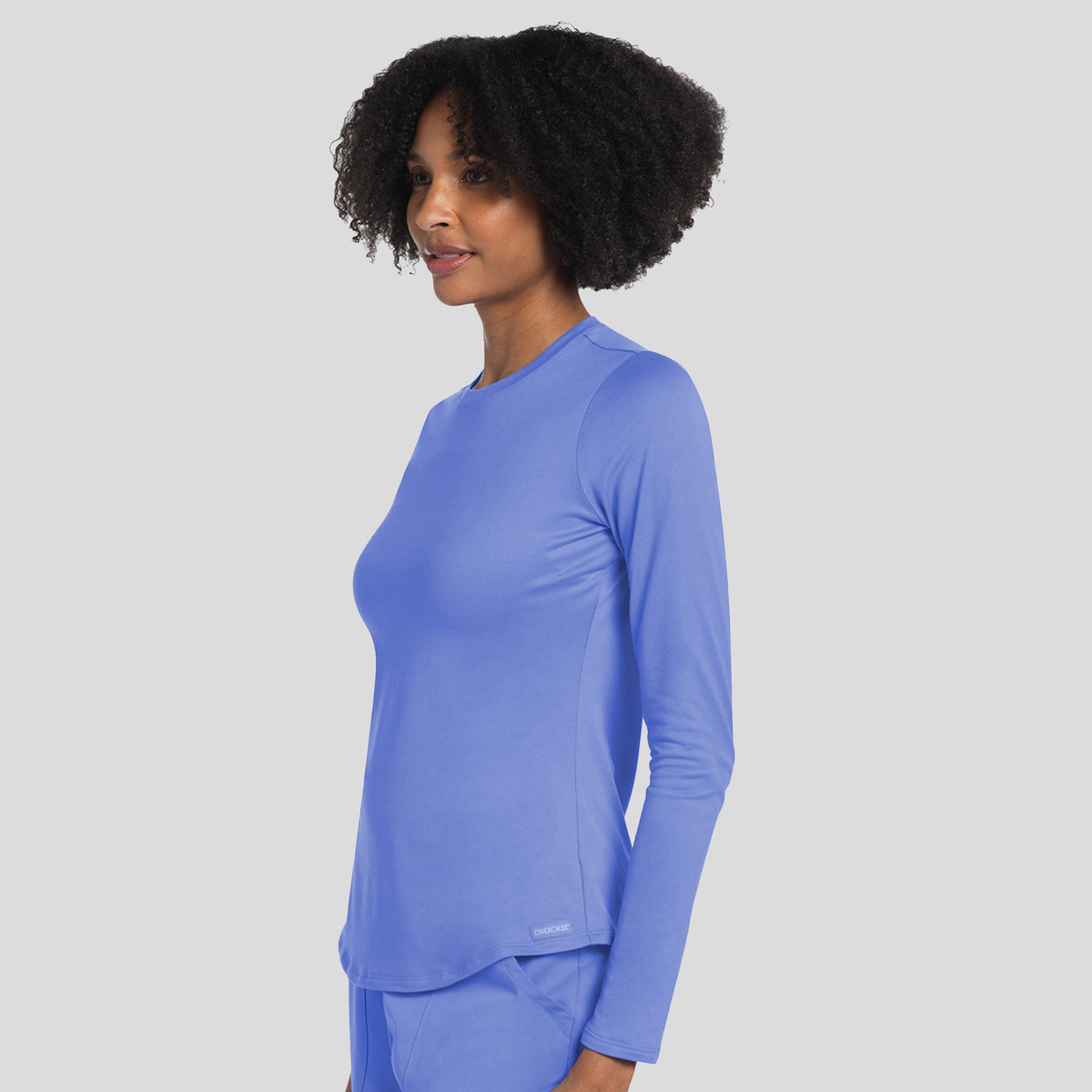 Long Sleeve Underscrub Knit Tee | Ciel