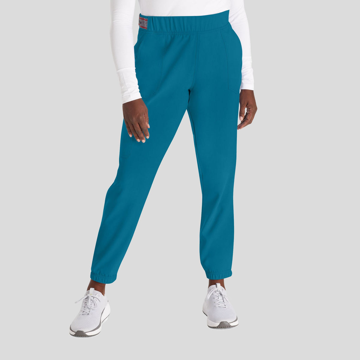 Women's Mid Rise Jogger Scrub Pant | Caribbean