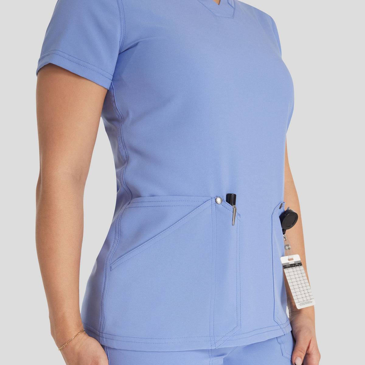 Women's V-Neck Scrub Top | Ciel