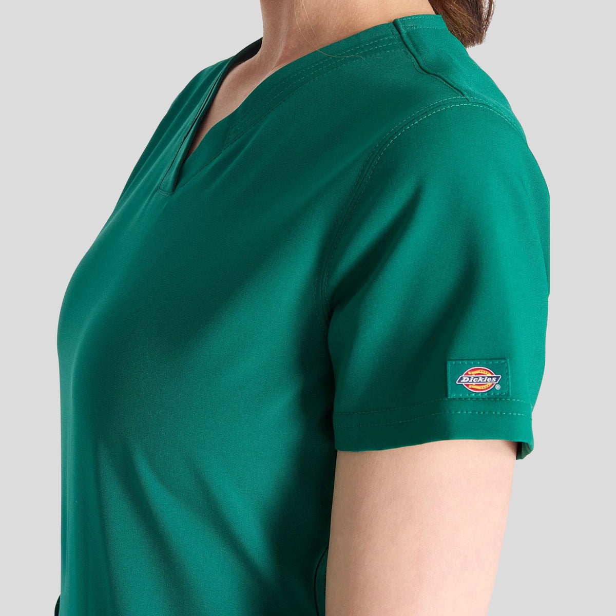 Women's V-Neck Scrub Top | Hunter
