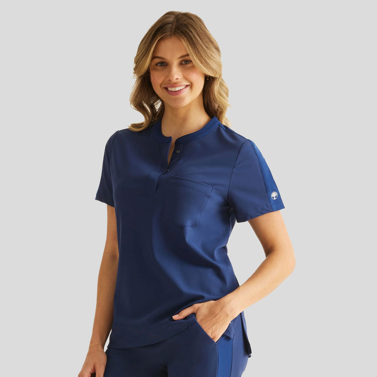 Women's Kate Scrub Top | Navy