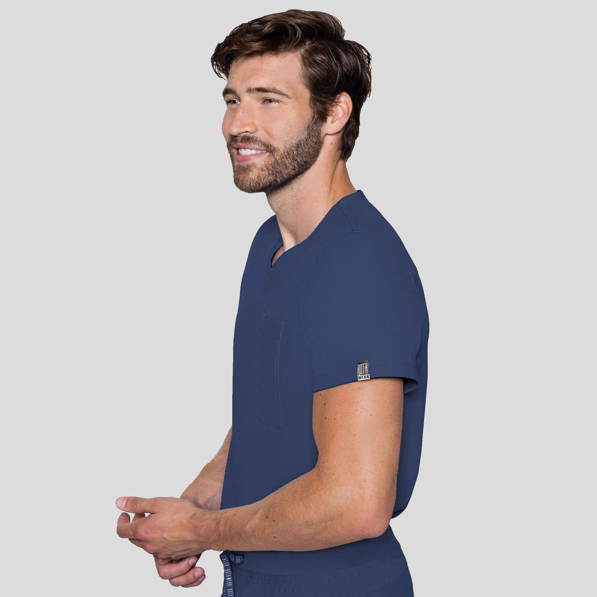 Mens 1 Pocket Top | Navy