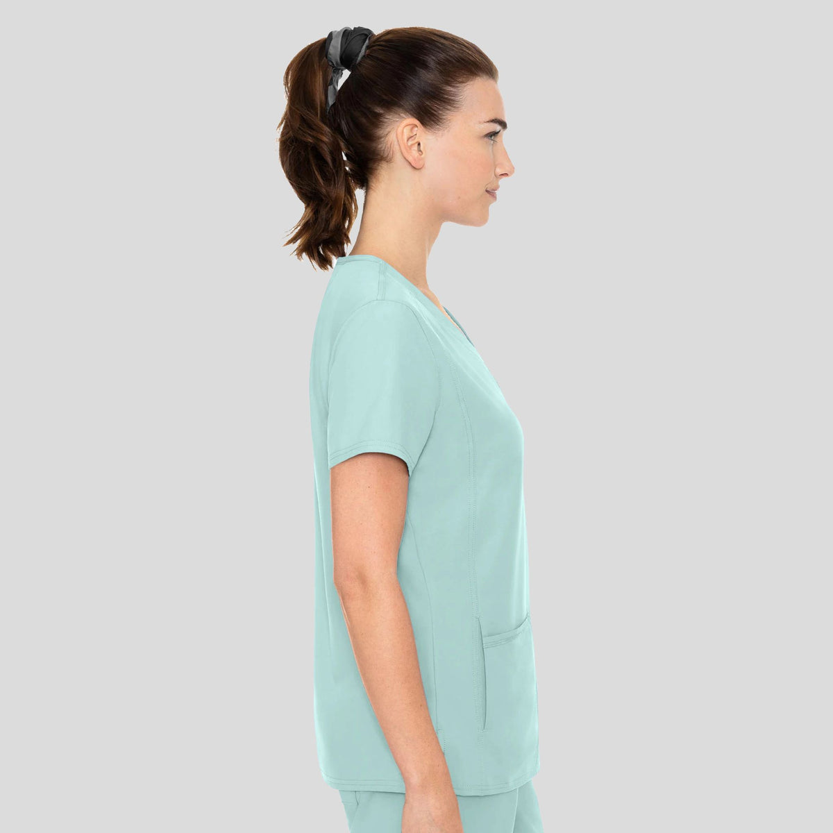 Side Pocket Top | Arctic Aqua