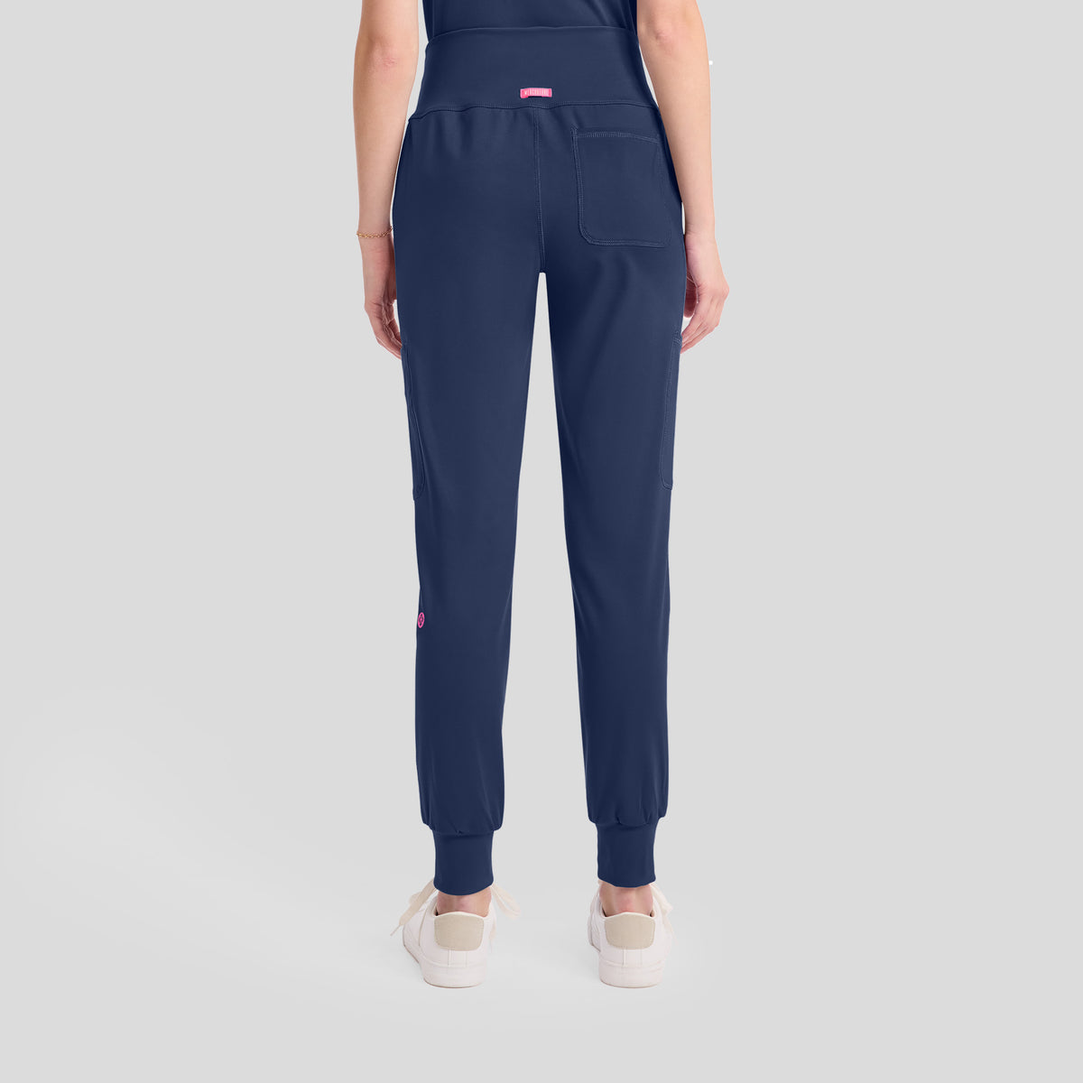 5-Pocket STRETCH High-Rise Cargo Jogger | Navy