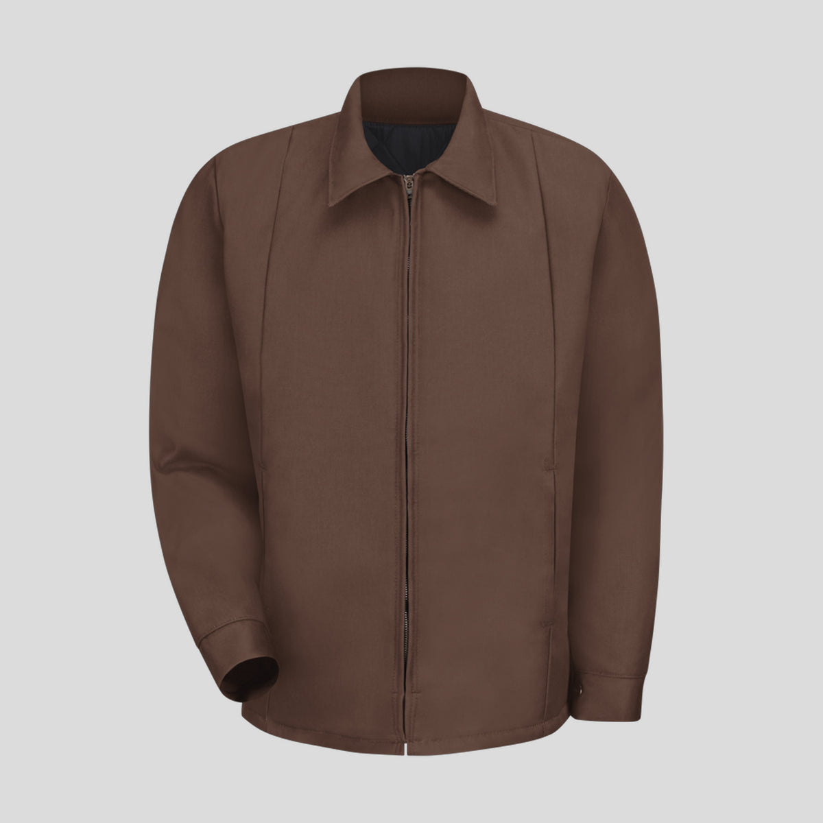 Perma-Lined Panel Jacket | Brown