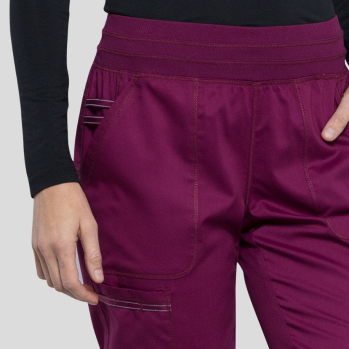 Revolution Jogger Scrub Pant | Wine