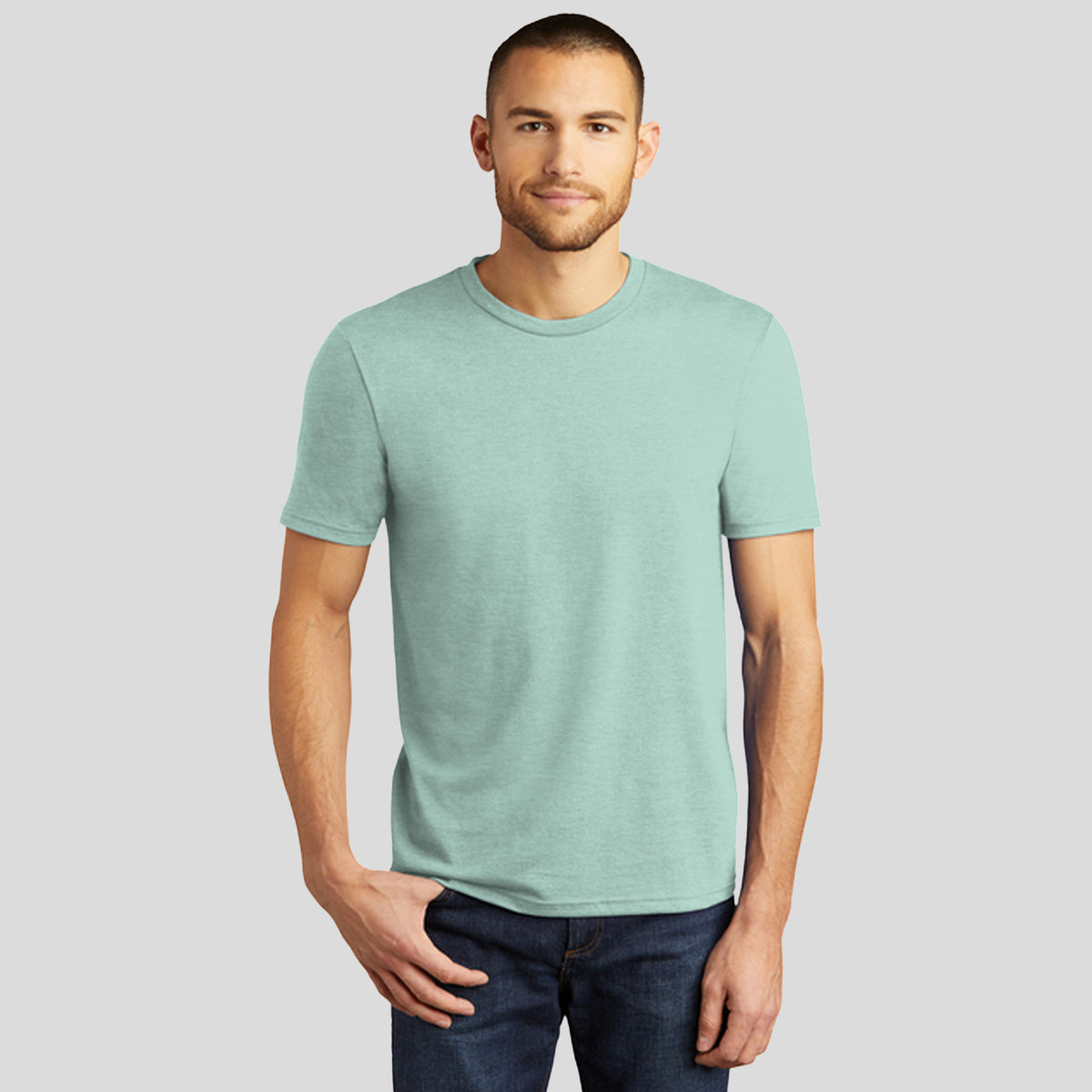 Perfect Triยฎ Tee | Heathered Dusty Sage