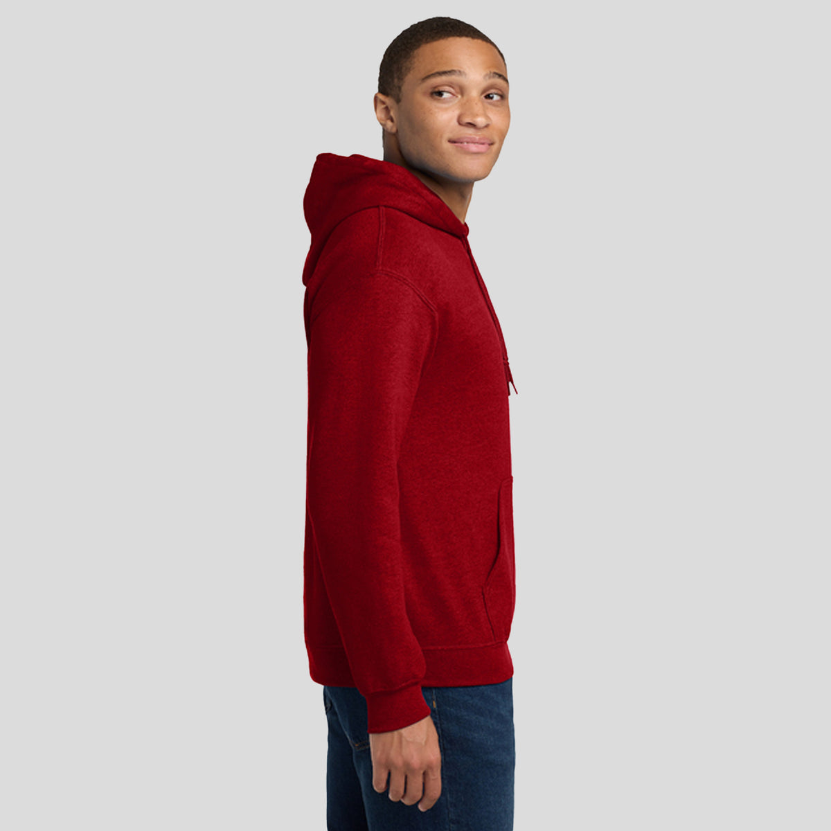 Heavy Blendβ’ Hooded Sweatshirt | Antique Cherry Red