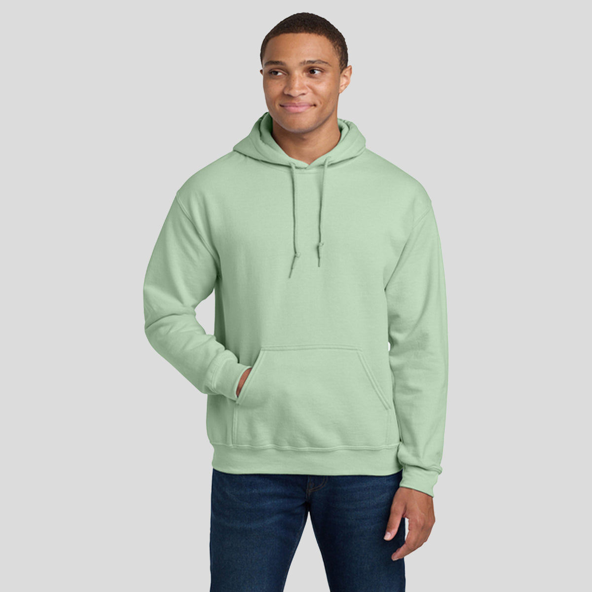 Heavy Blendβ’ Hooded Sweatshirt | Mint Green