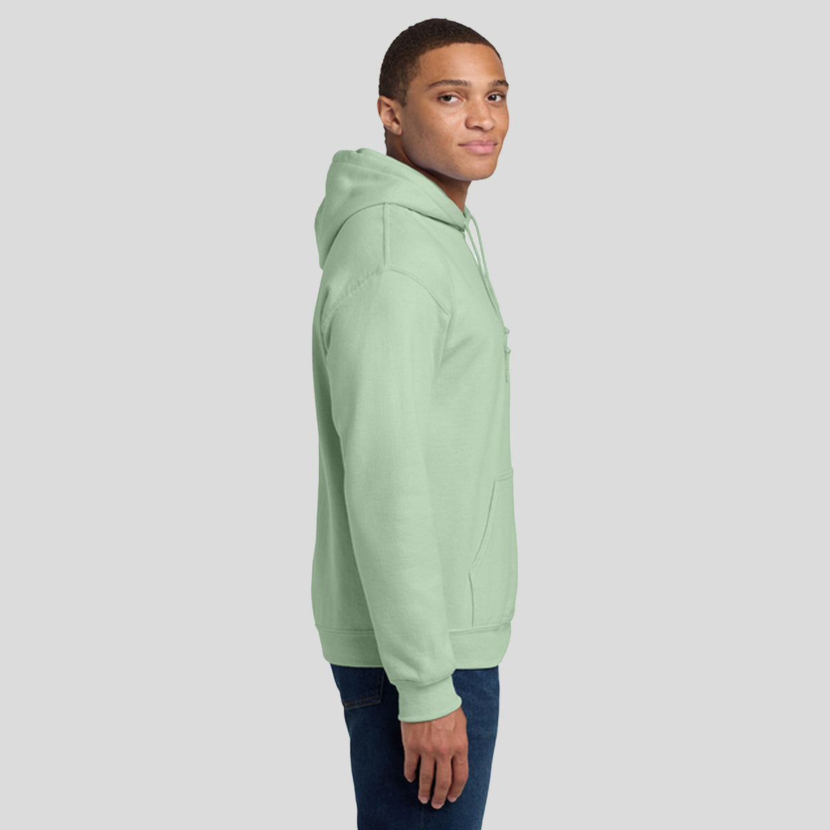 Heavy Blendβ’ Hooded Sweatshirt | Mint Green