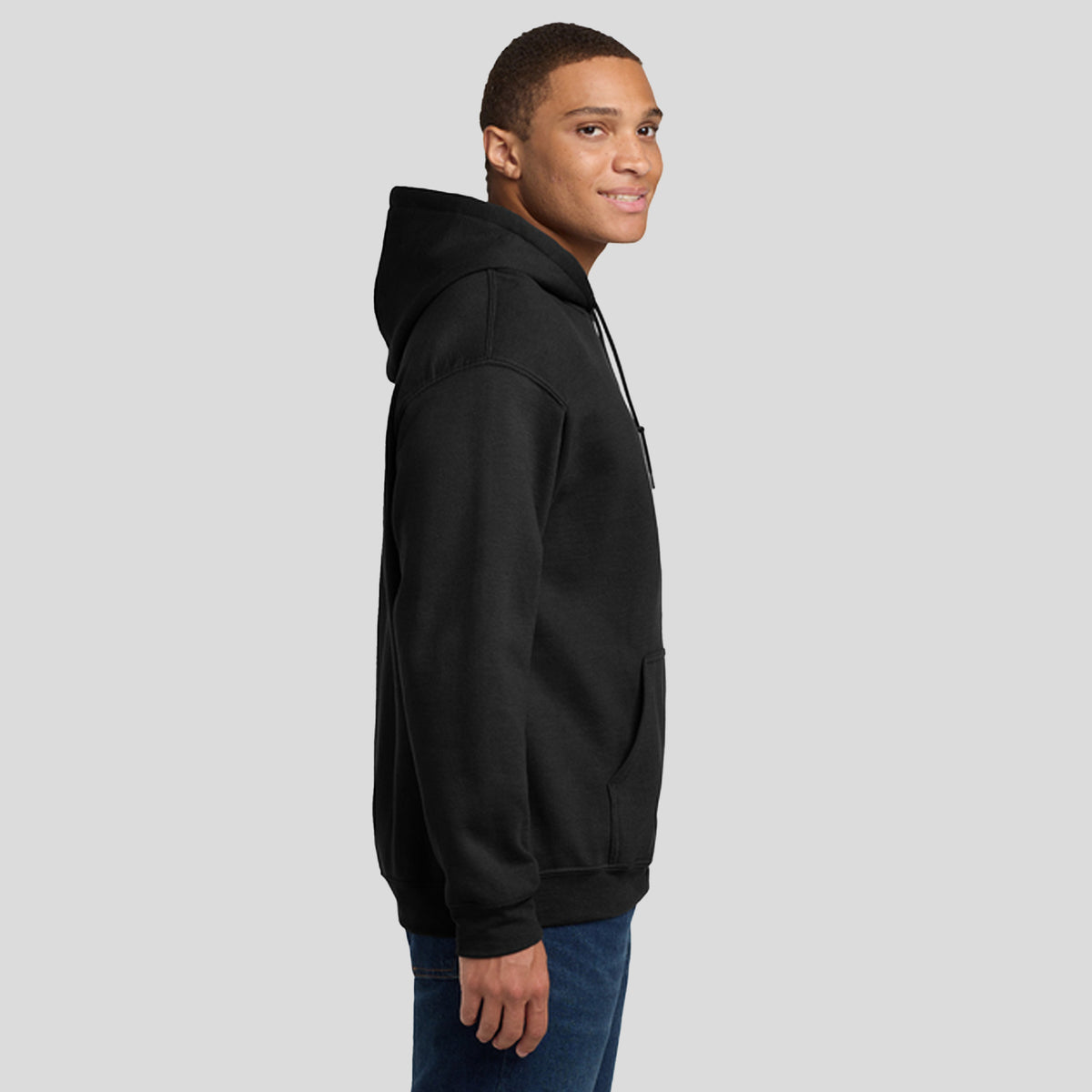 Heavy Blendβ’ Hooded Sweatshirt | Black
