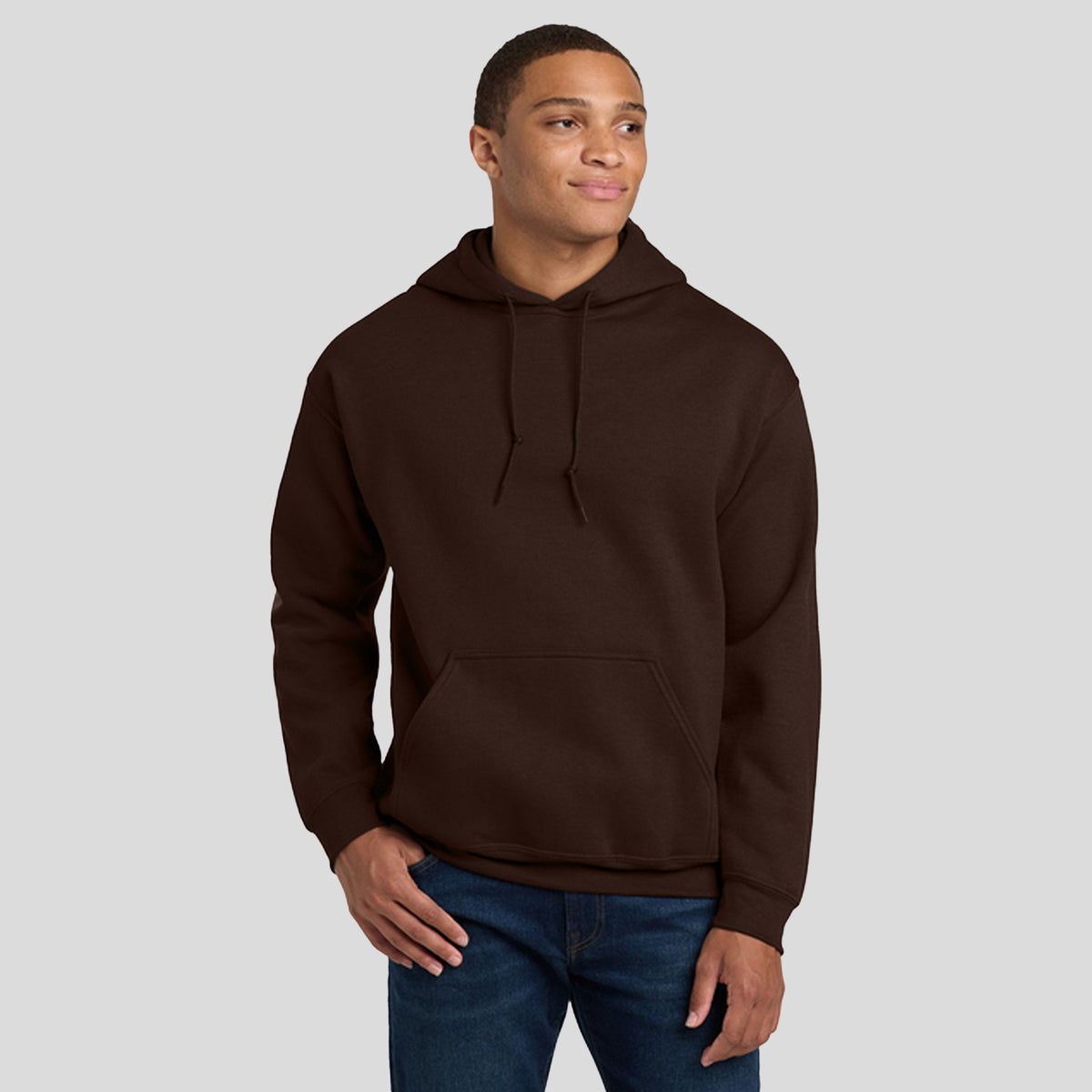 Heavy Blendβ’ Hooded Sweatshirt | Dark Chocolate
