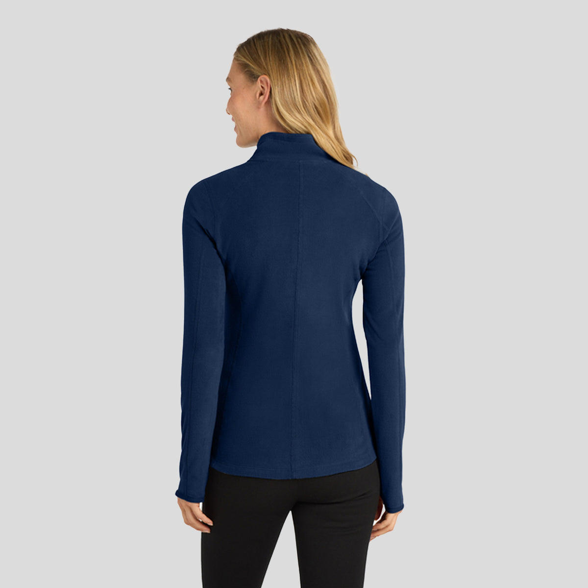 Women's Microfleece 1/2-Zip Pullover | True Navy