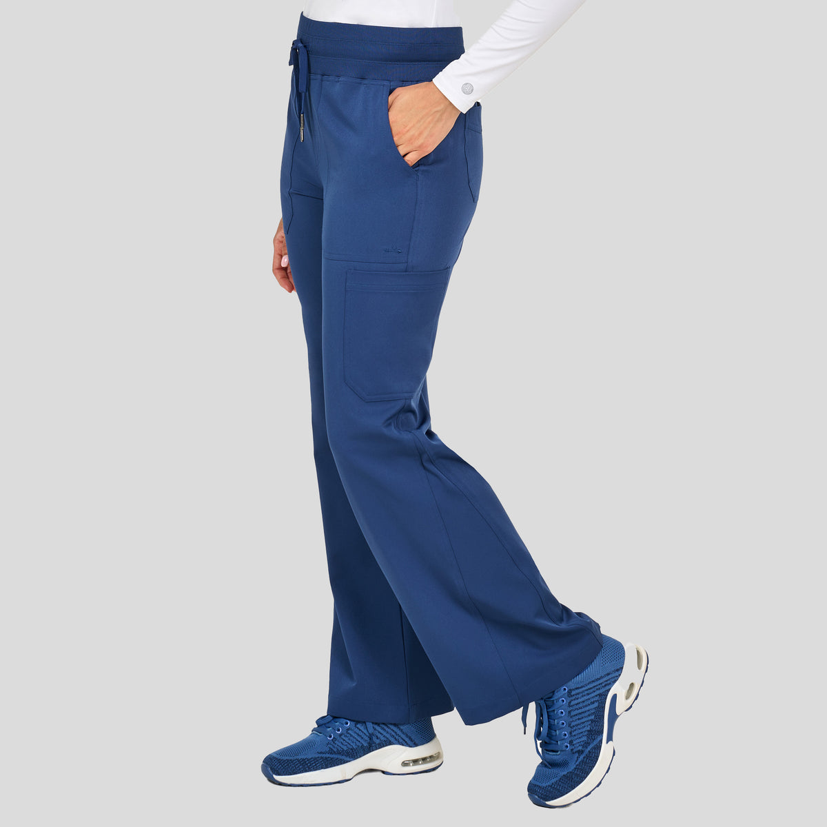 Avery Wide-Leg Pant | Navy