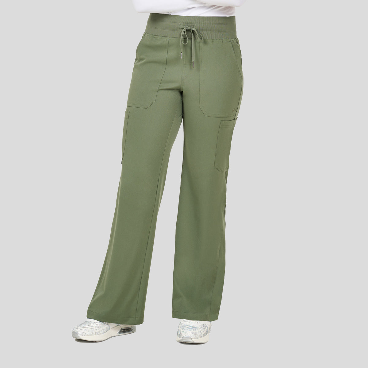 Avery Wide-Leg Pant | Olive