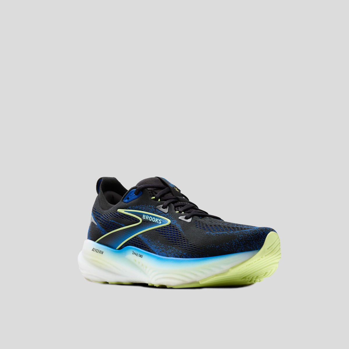 Men's Glycerin GTS 22  | Black/Cobalt/Neo Yellow