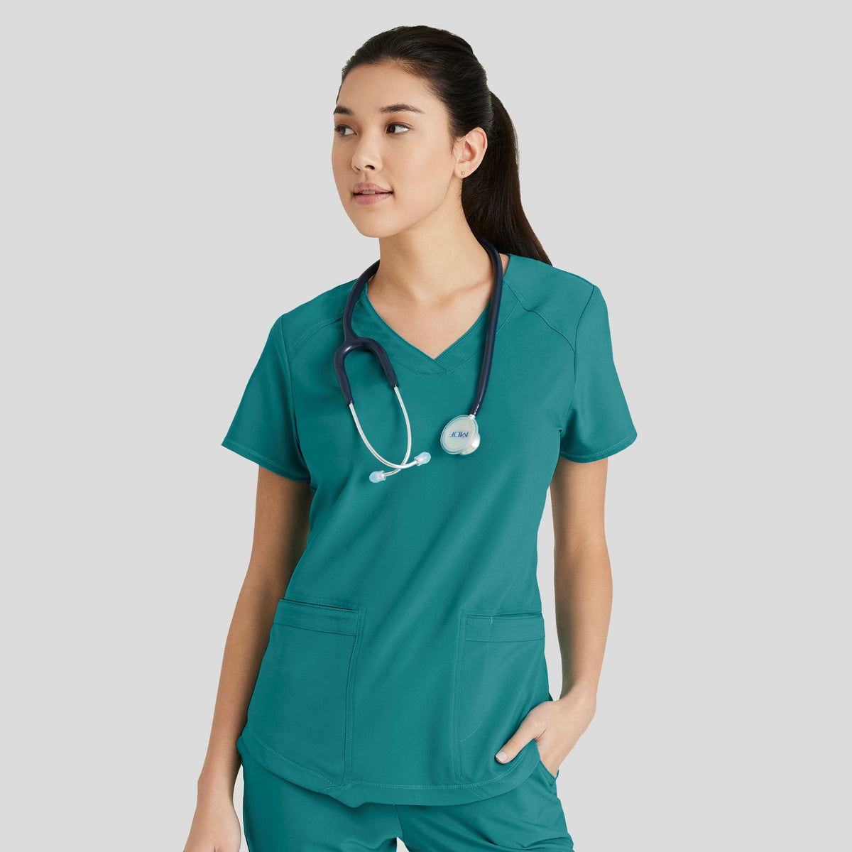 Rhythm Scrub Top | Teal