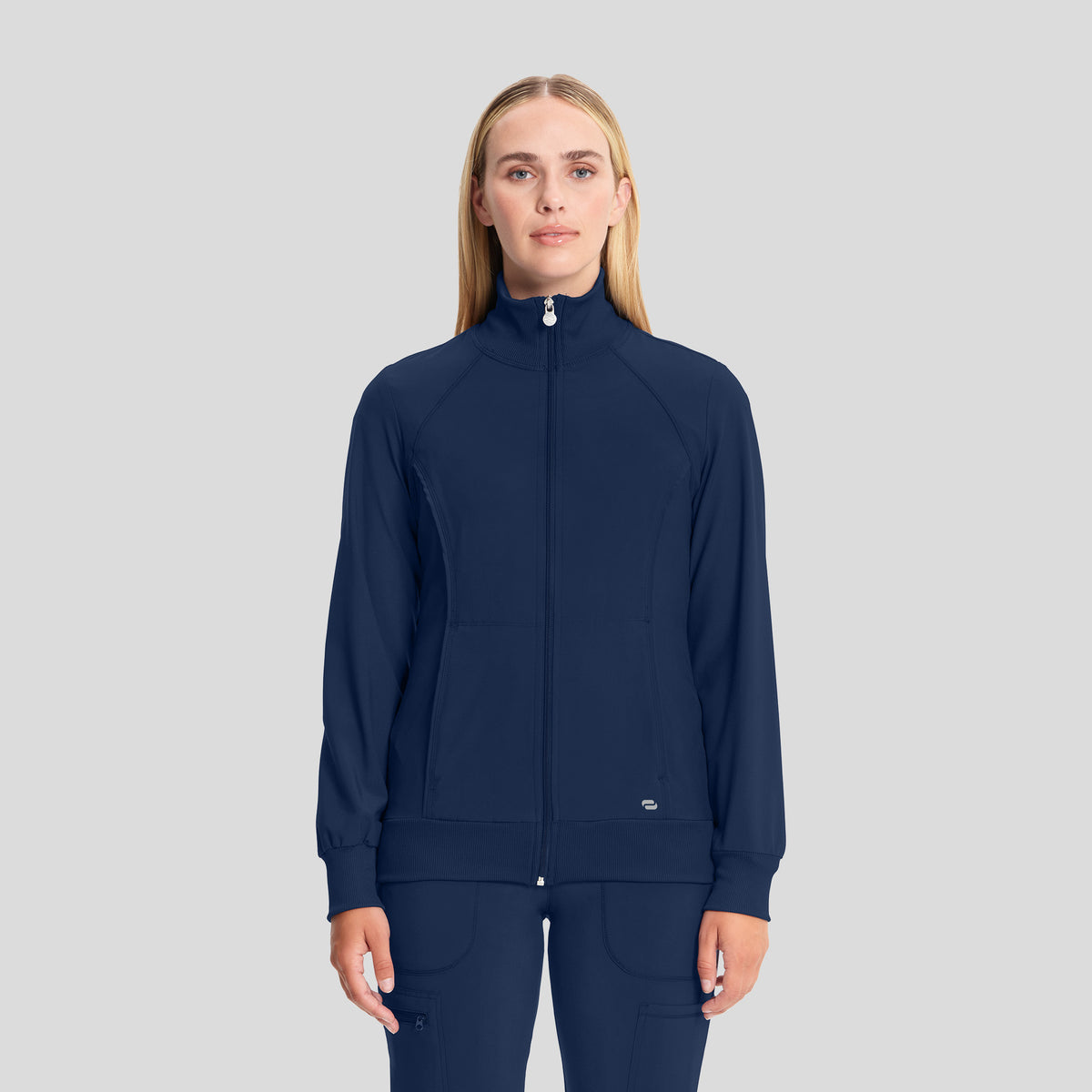 Women's Zip Front Warm-Up | Navy
