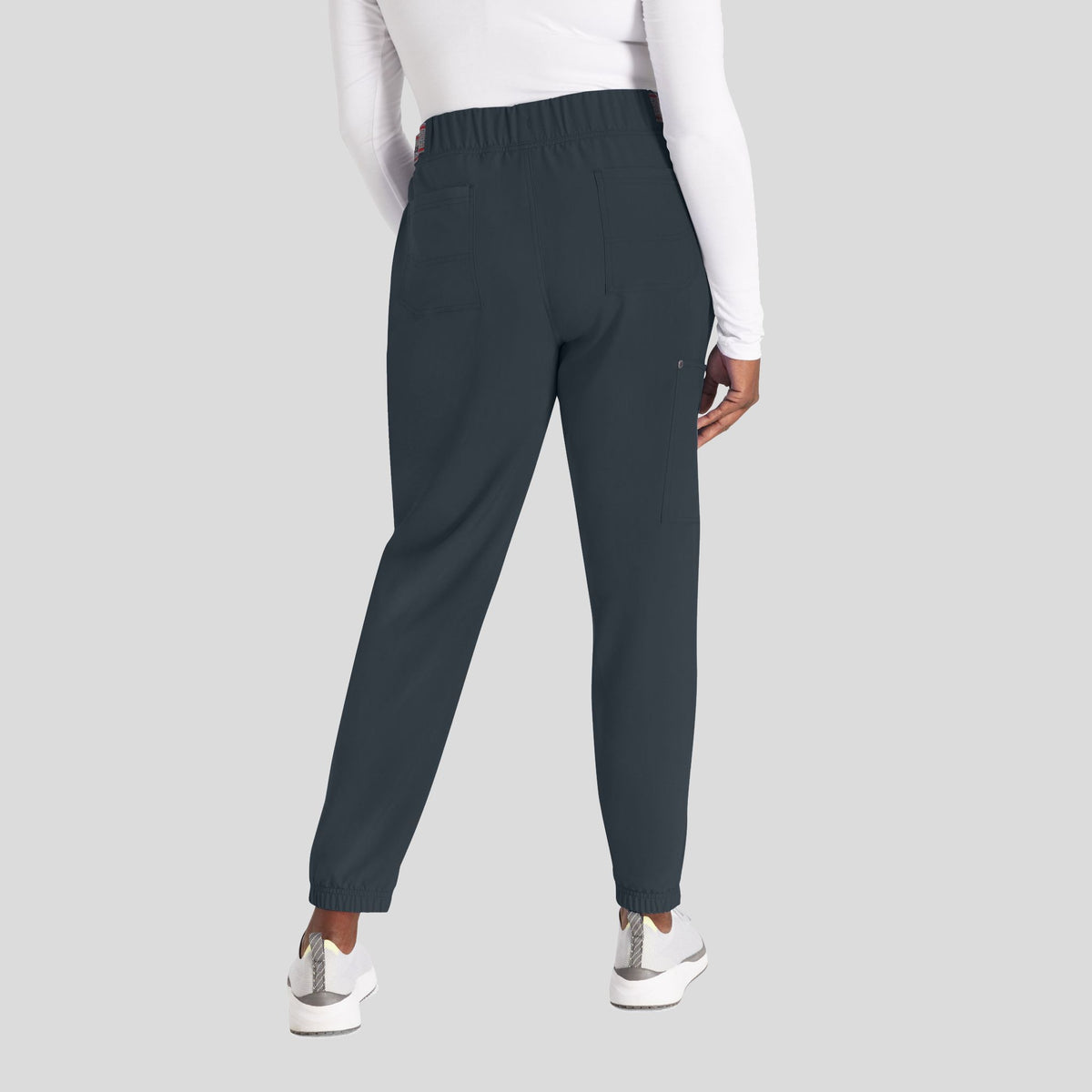 Women's Mid Rise Jogger Scrub Pant | Pewter