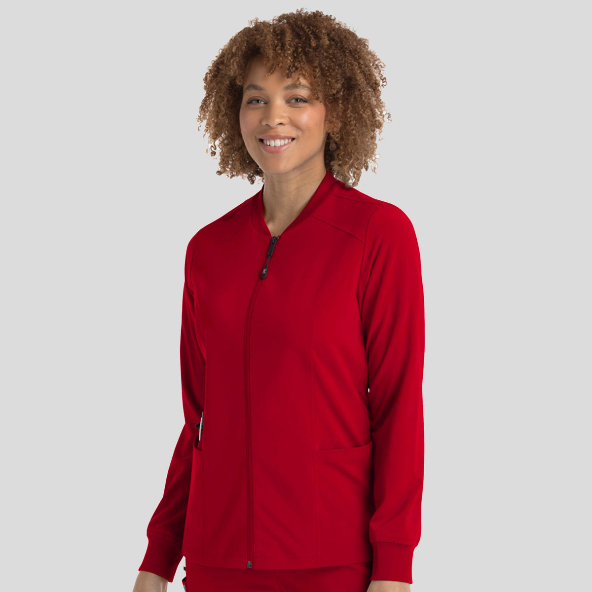 Women’s Zip Jacket | Red