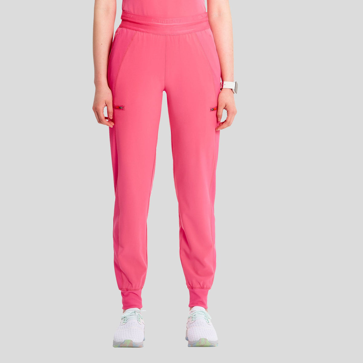 Mid Rise Jogger | Power Pink