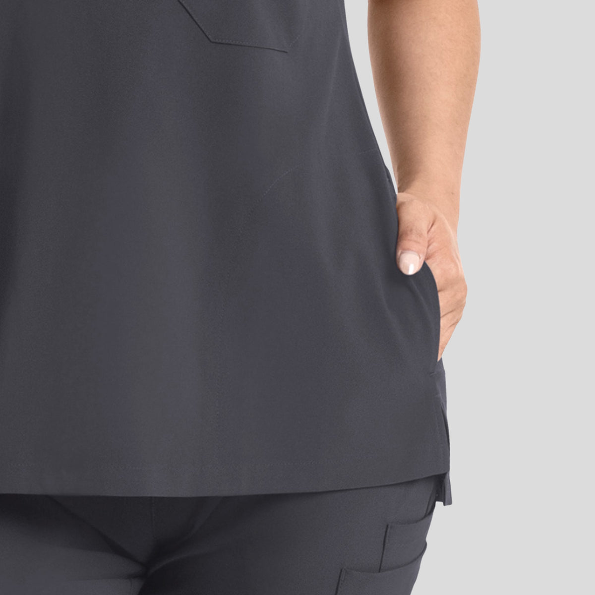 Women’s Dolman 3 Pocket Top | Pewter