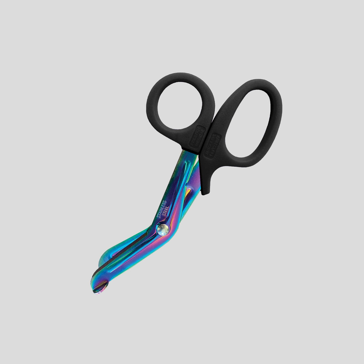 PRESTIGEMEDICAL_SCISSOR_UTILITY_870_RAINBOWFINISHBLACK