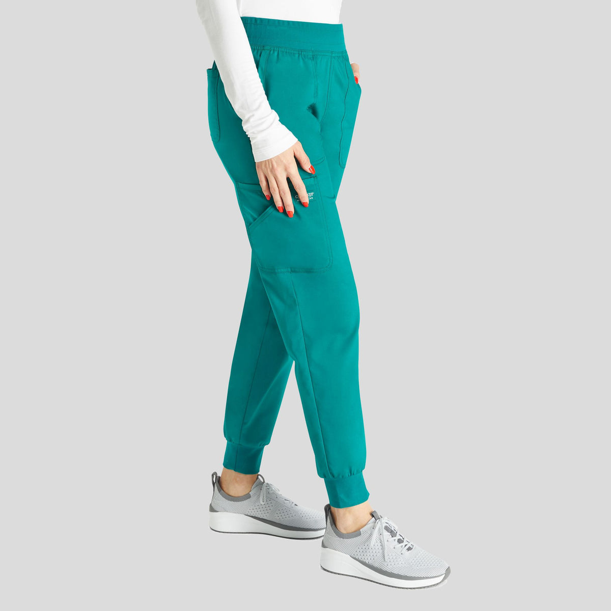 Women's Mid Rise Jogger Scrub Pant | Hunter