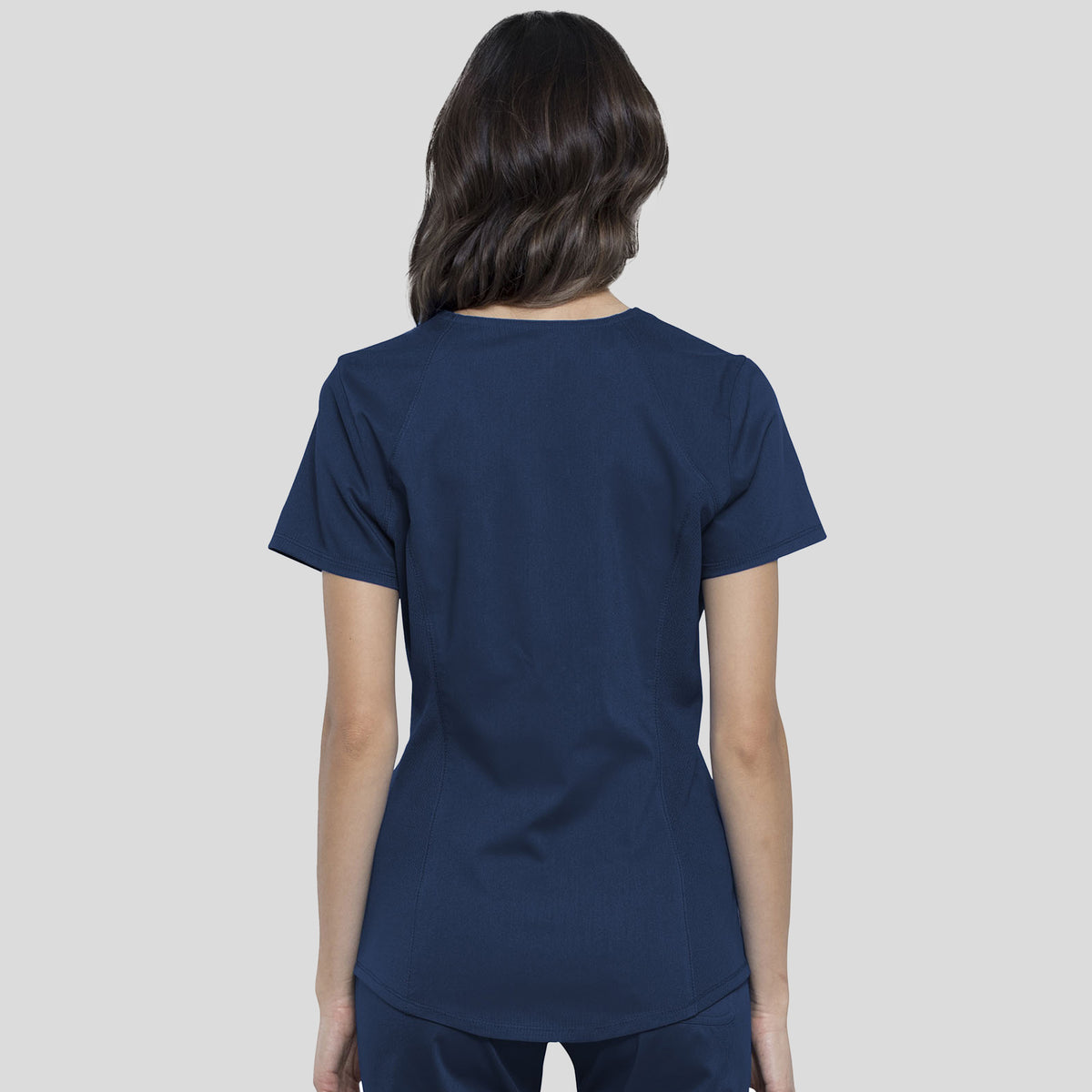 2-Pocket Sweetheart V-Neck | Navy