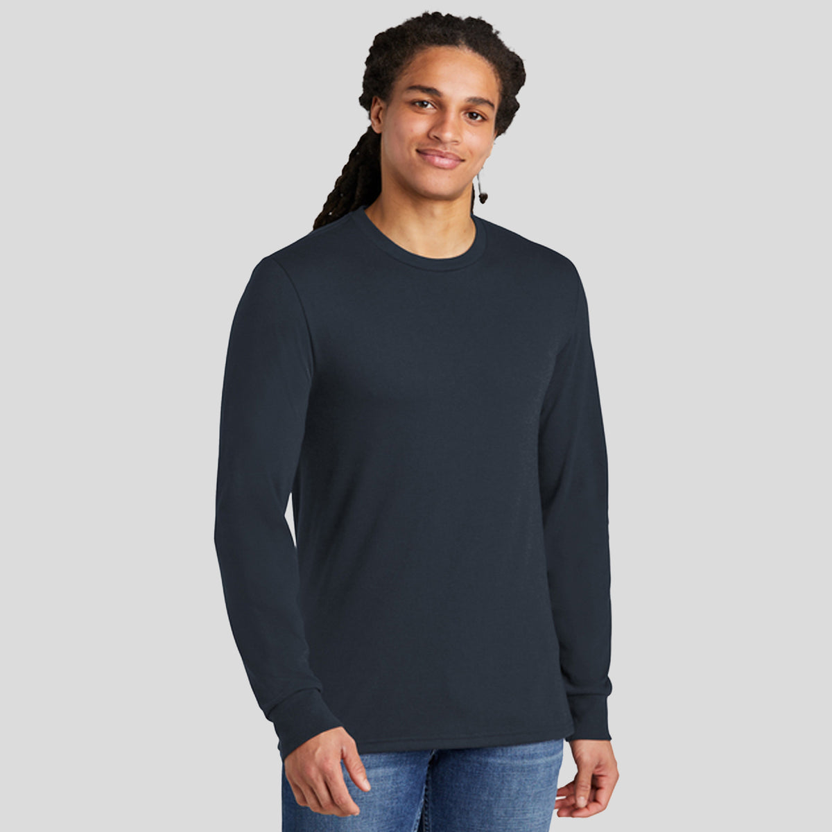 Perfect Tri® Long Sleeve Tee | New Navy