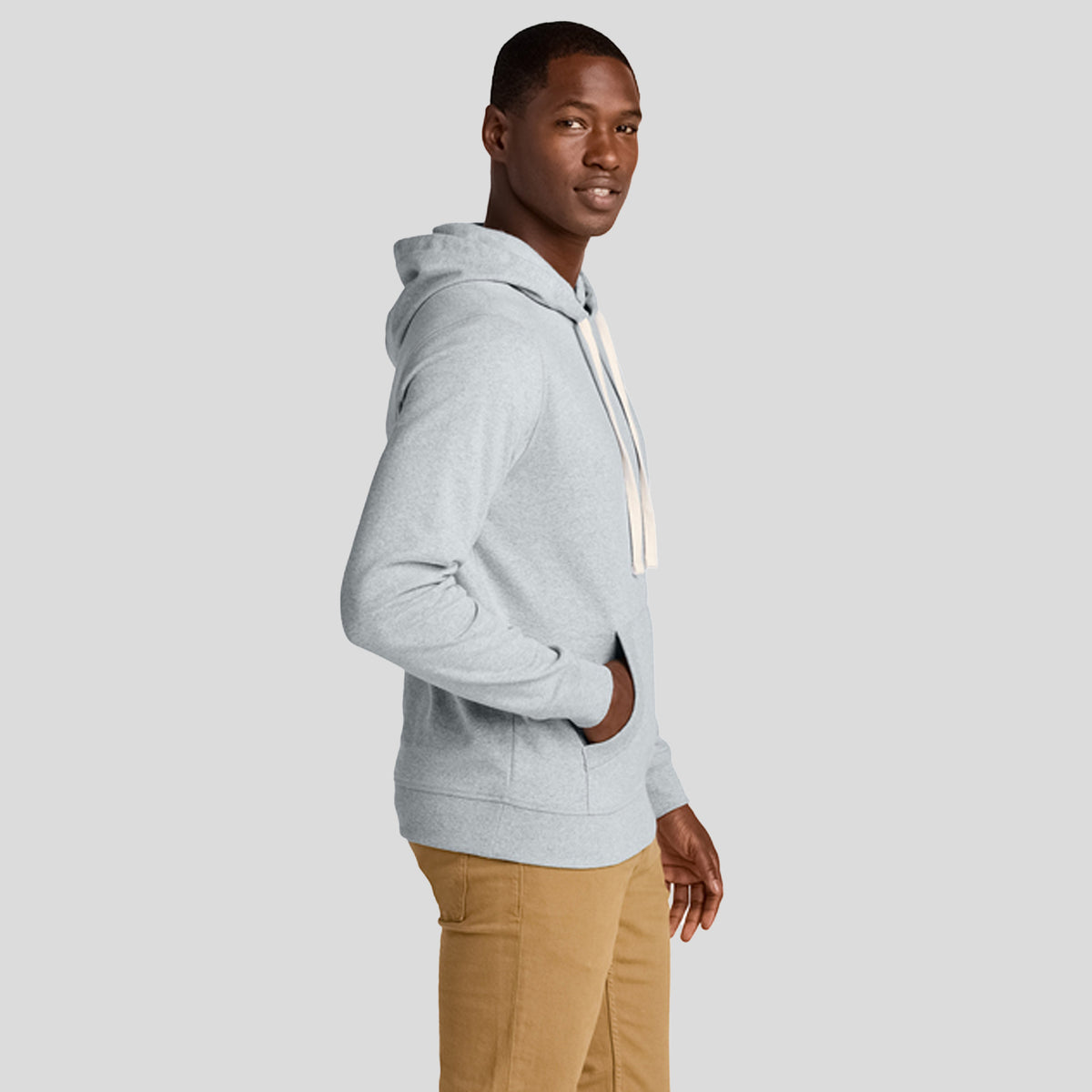 Re-Fleece™ Hoodie | Light Heather Grey