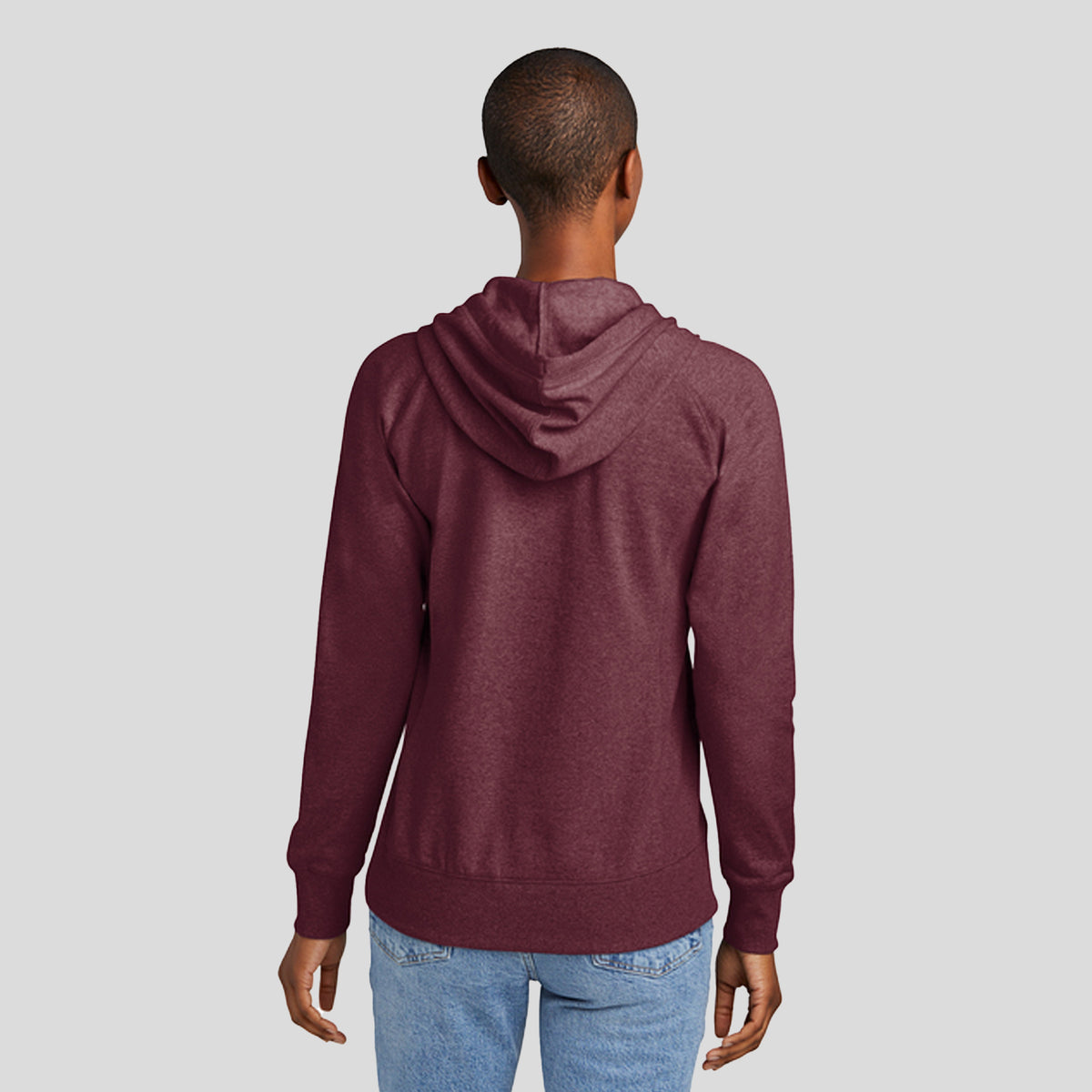 Women’s Re-Fleece™ Hoodie | Maroon Heather