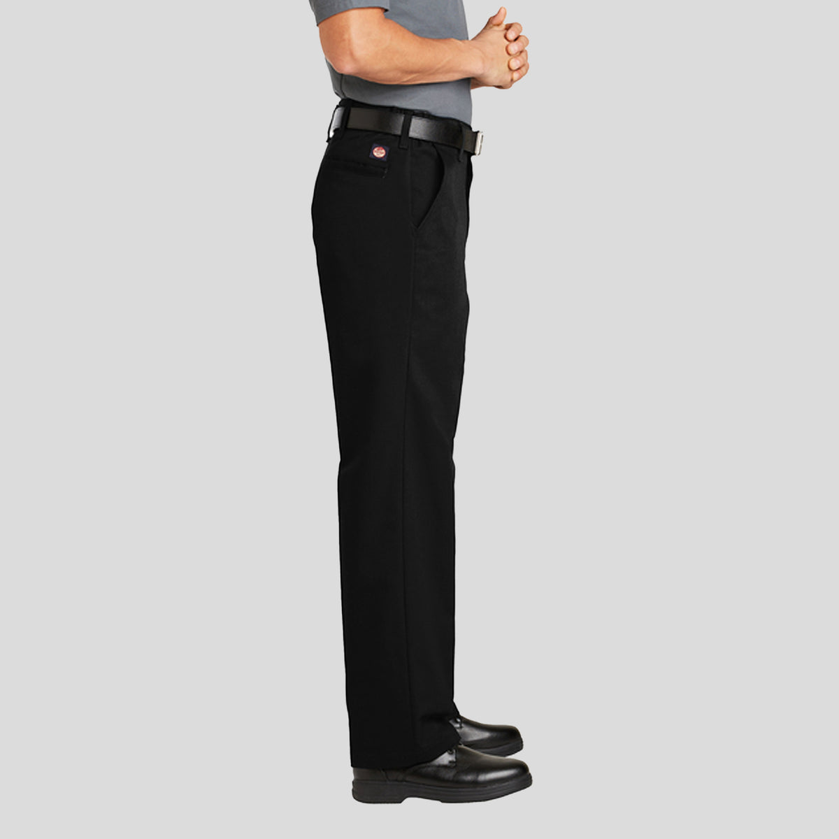 Men's Elastic Insert Work Pant | Black