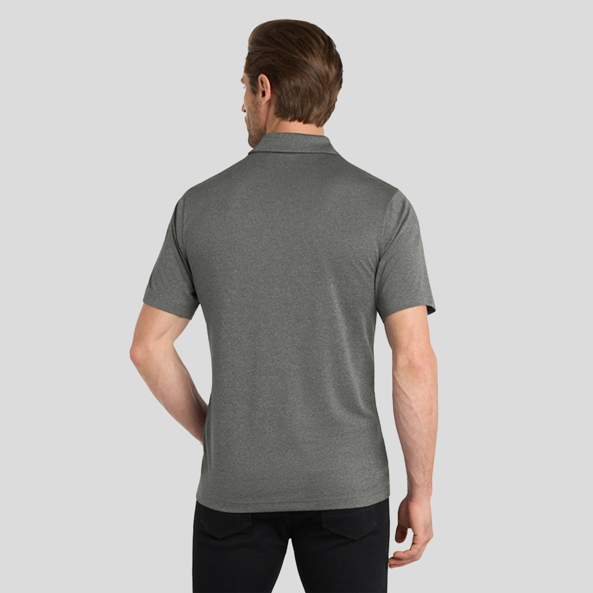 Gravitate Polo | Dark Heather Grey