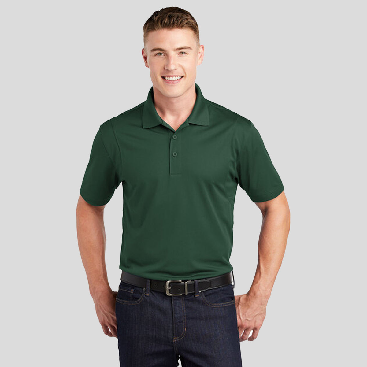 Micropique Sport-Wick® Polo | Forest Green